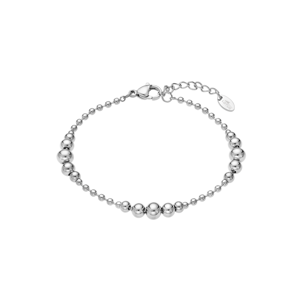Lotus 2gether dam pärlemor/stål, metallband - L19006/1