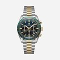 Scotch & Soda herr grön/bicolor, metallband - SSM.102C