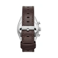 Scotch & Soda herr silver/stål, läderband - SSM.107C