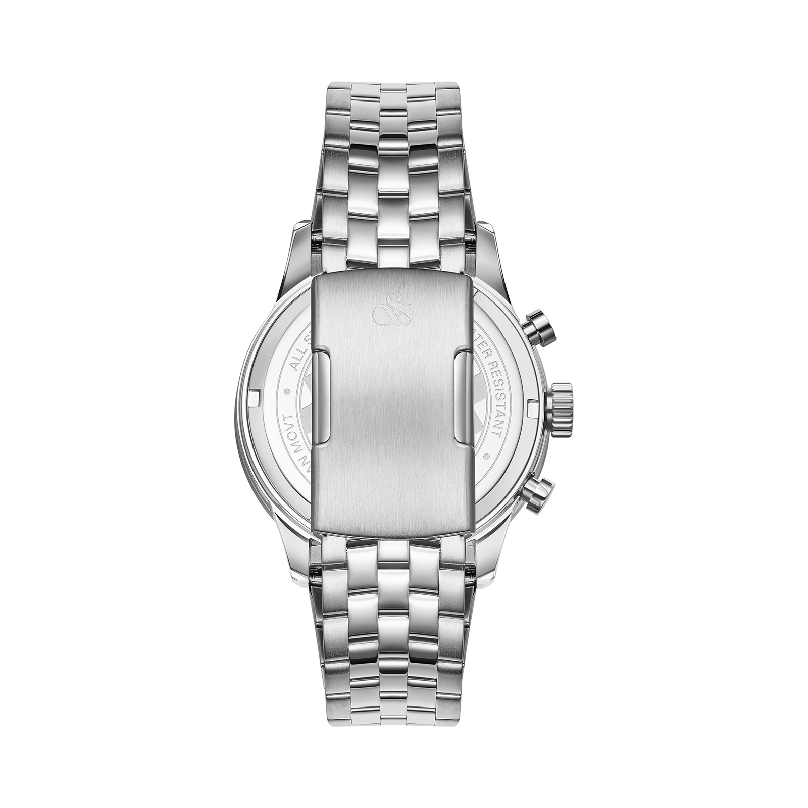 Scotch & Soda herr silver/stål, metallband - SSM.115B