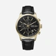 Scotch & Soda herr svart/guld, läderband - SSM.116D