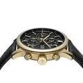 Scotch & Soda herr svart/guld, läderband - SSM.116D