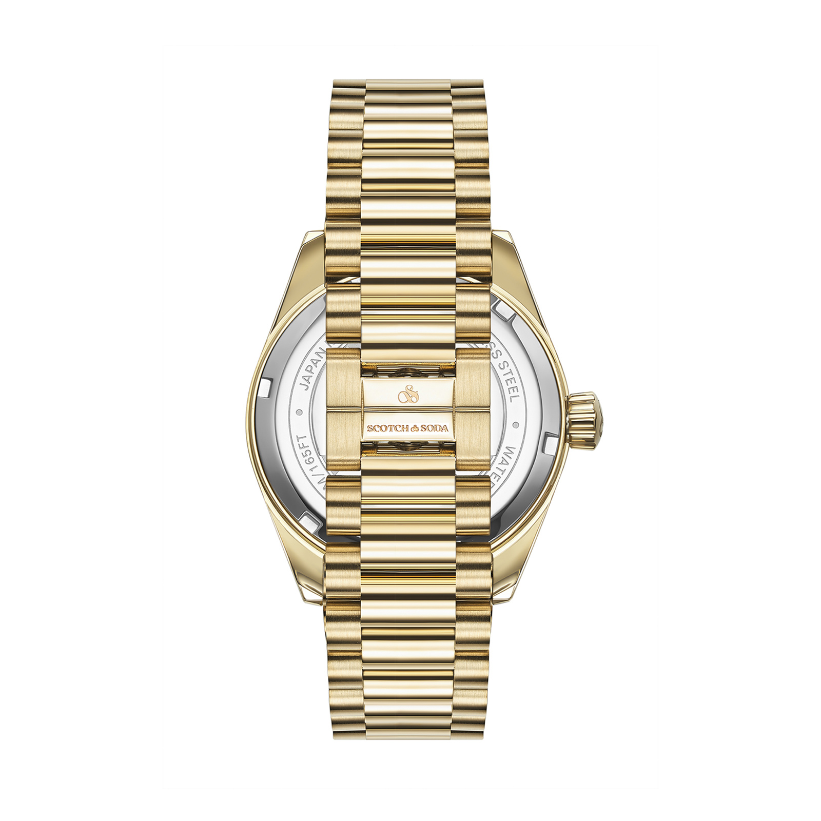 Scotch & Soda dam silver/guld, metallband - SSW.123D