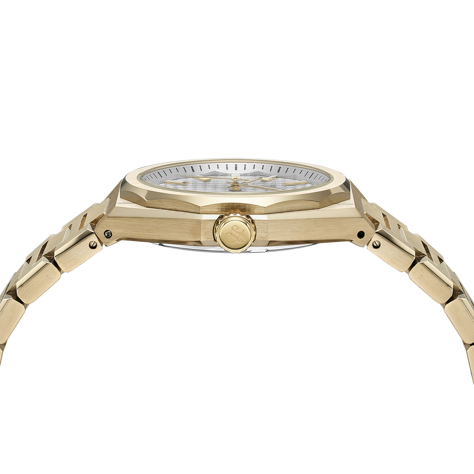 Scotch & Soda dam silver/guld, metallband - SSW.125E