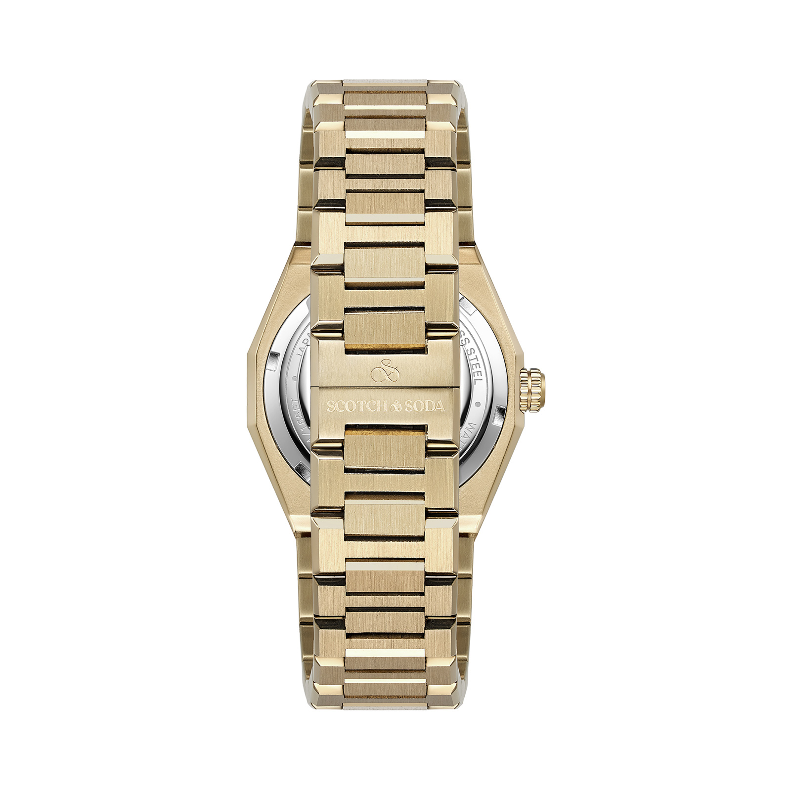 Scotch & Soda dam silver/guld, metallband - SSW.125E