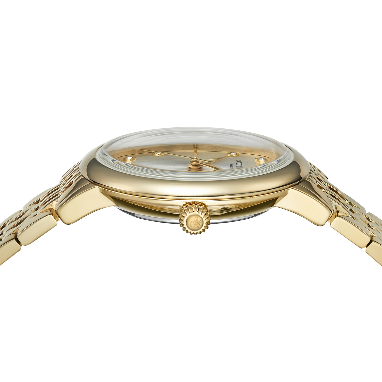 Scotch & Soda dam silver/guld, metallband - SSW.126B