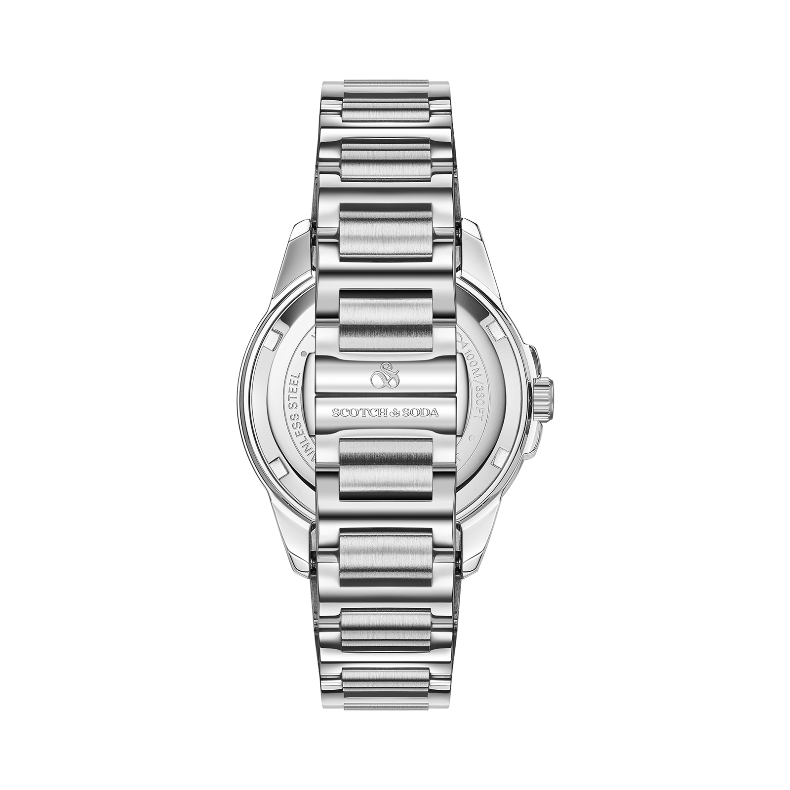Scotch & Soda dam silver/stål, metallband - SSW.135A