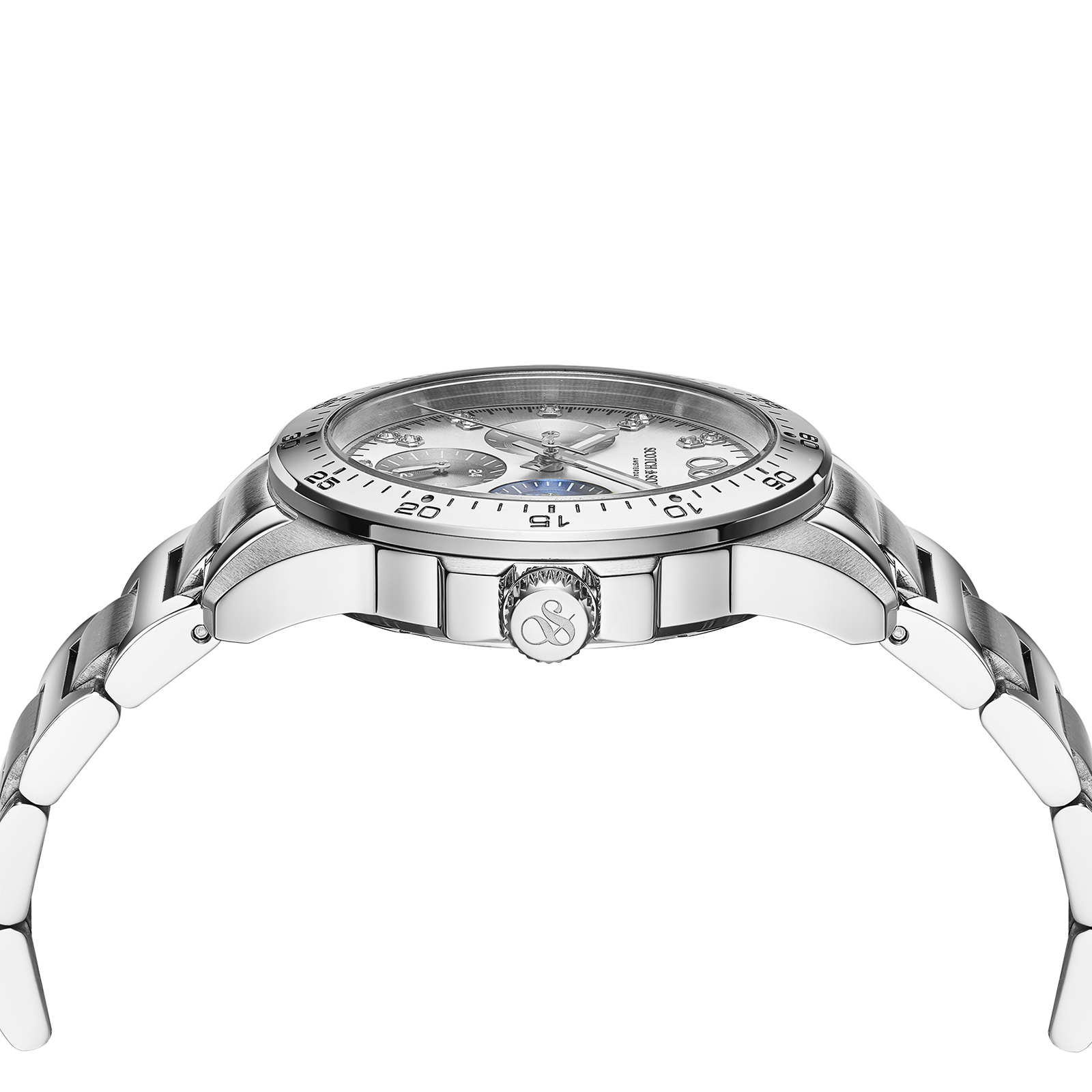 Scotch & Soda dam silver/stål, metallband - SSW.135A