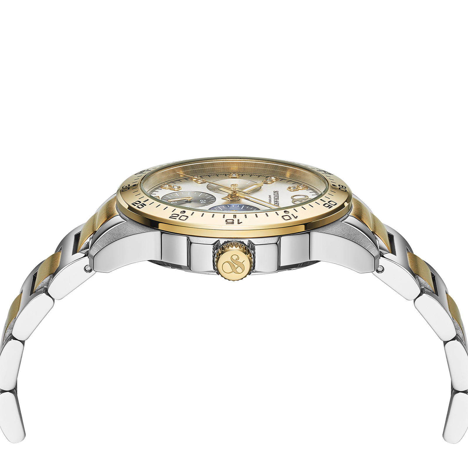 Scotch & Soda dam silver/bicolor, metallband - SSW.135B