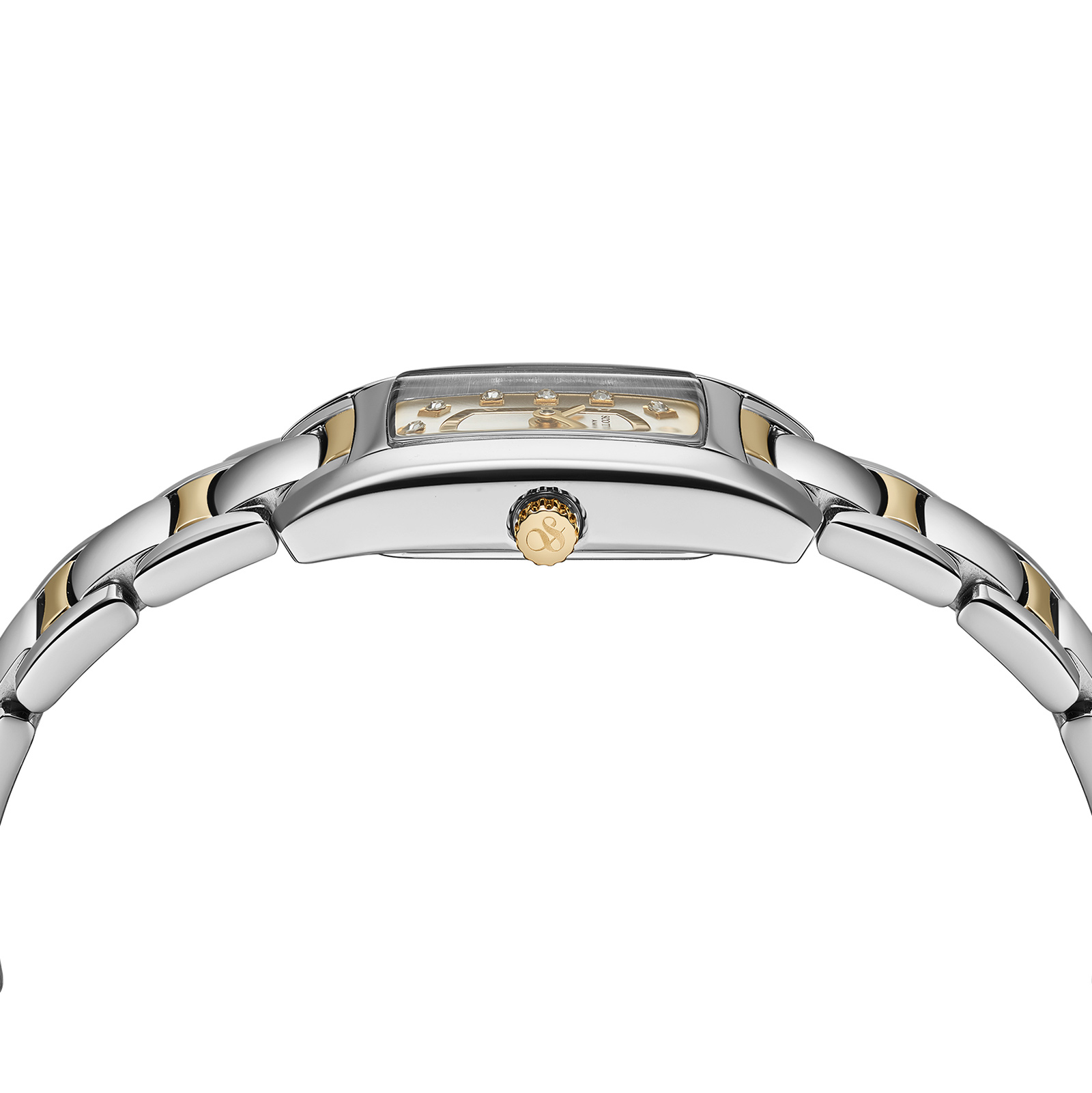Scotch & Soda dam silver/bicolor, metallband - SSW.139C
