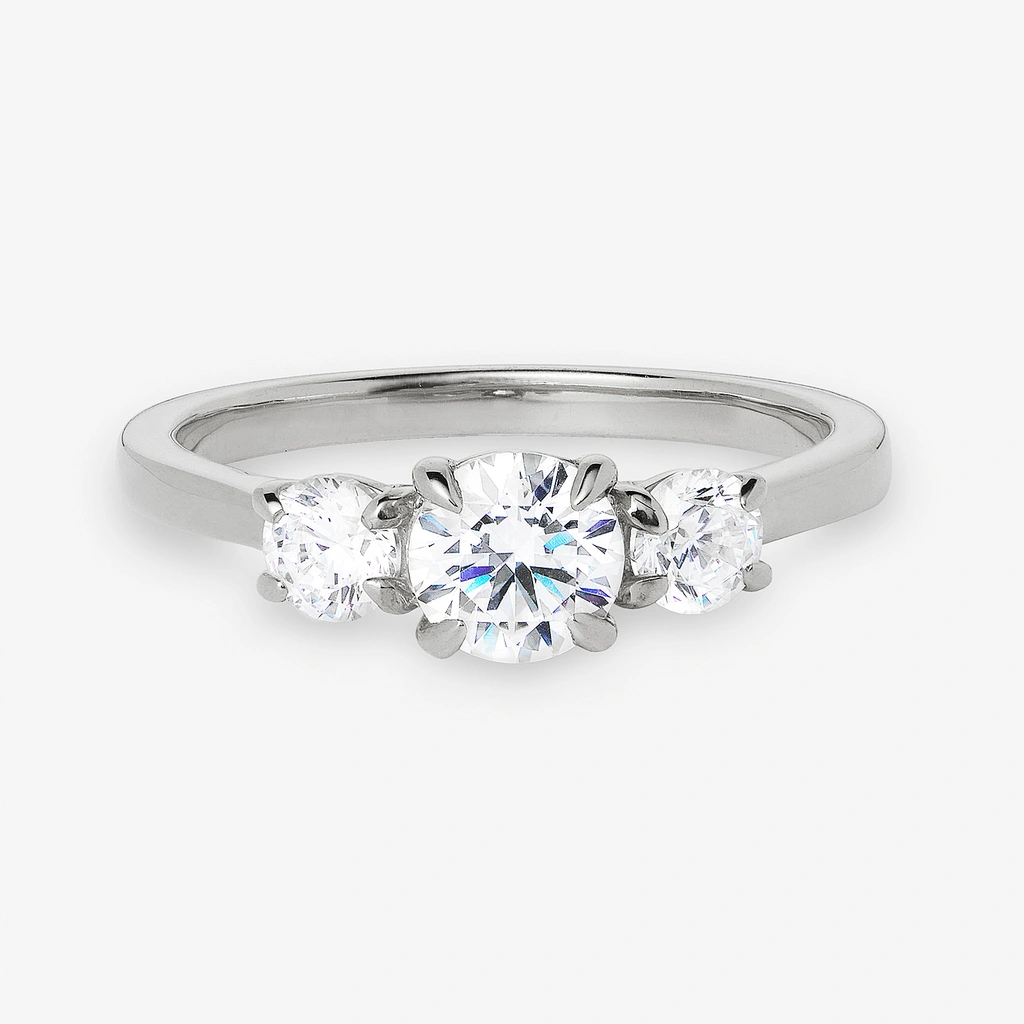 Je t´aime 18K ring vitguld - Antibes