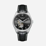 Quantum Automatic herr svart/stål, läderband - QMG1241.351