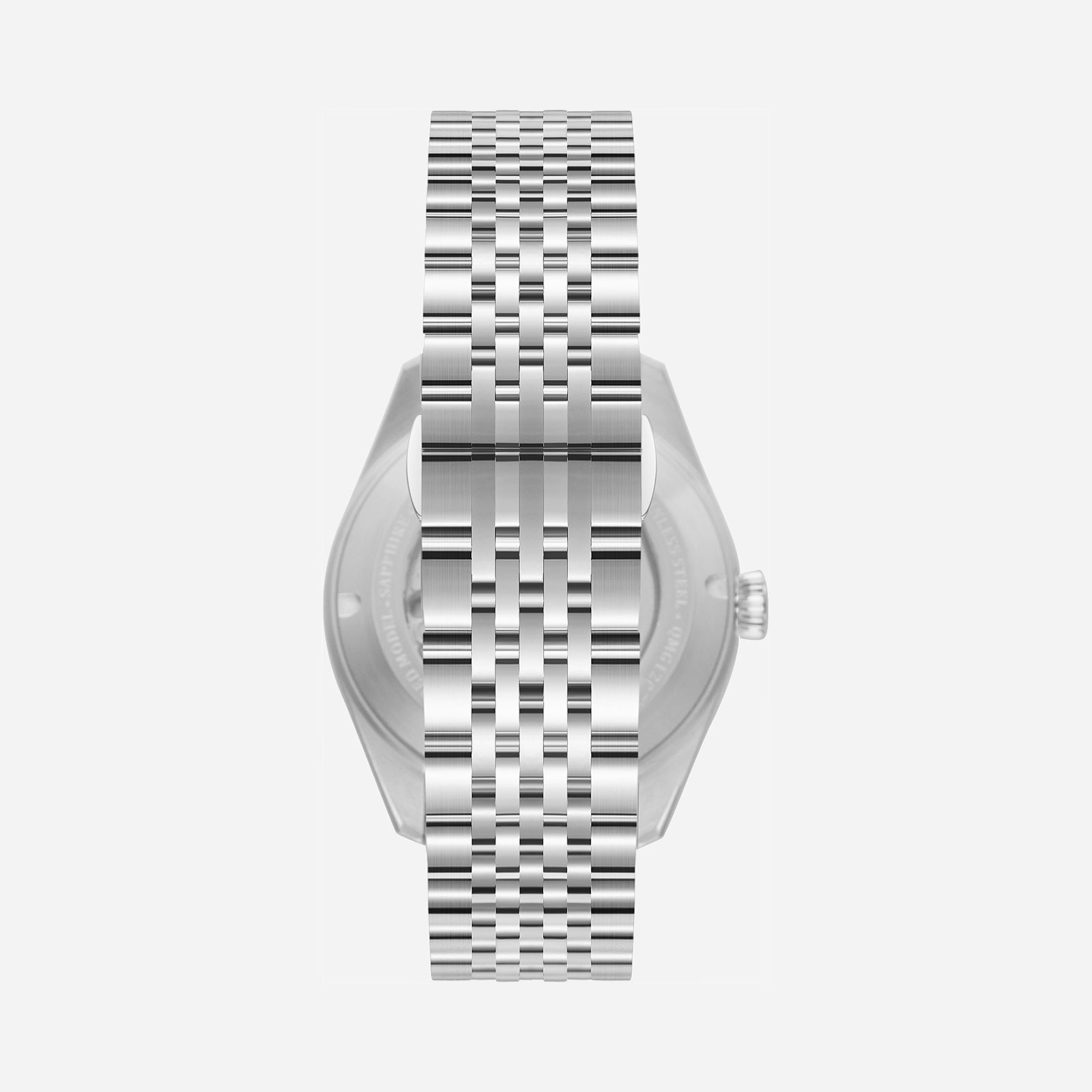 Quantum Automatic herr svart/stål, metallband - QMG1207.350