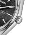 Quantum Automatic herr svart/stål, metallband - QMG1207.350