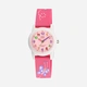 Q&Q Kids barnklocka rosa/vit, rosa gummiband
