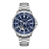 Quantum Automatic herr blå/stål, metallband - QMG1188.390