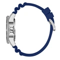 Quantum Automatic herr blå/stål, silikonband - BAR1115.399