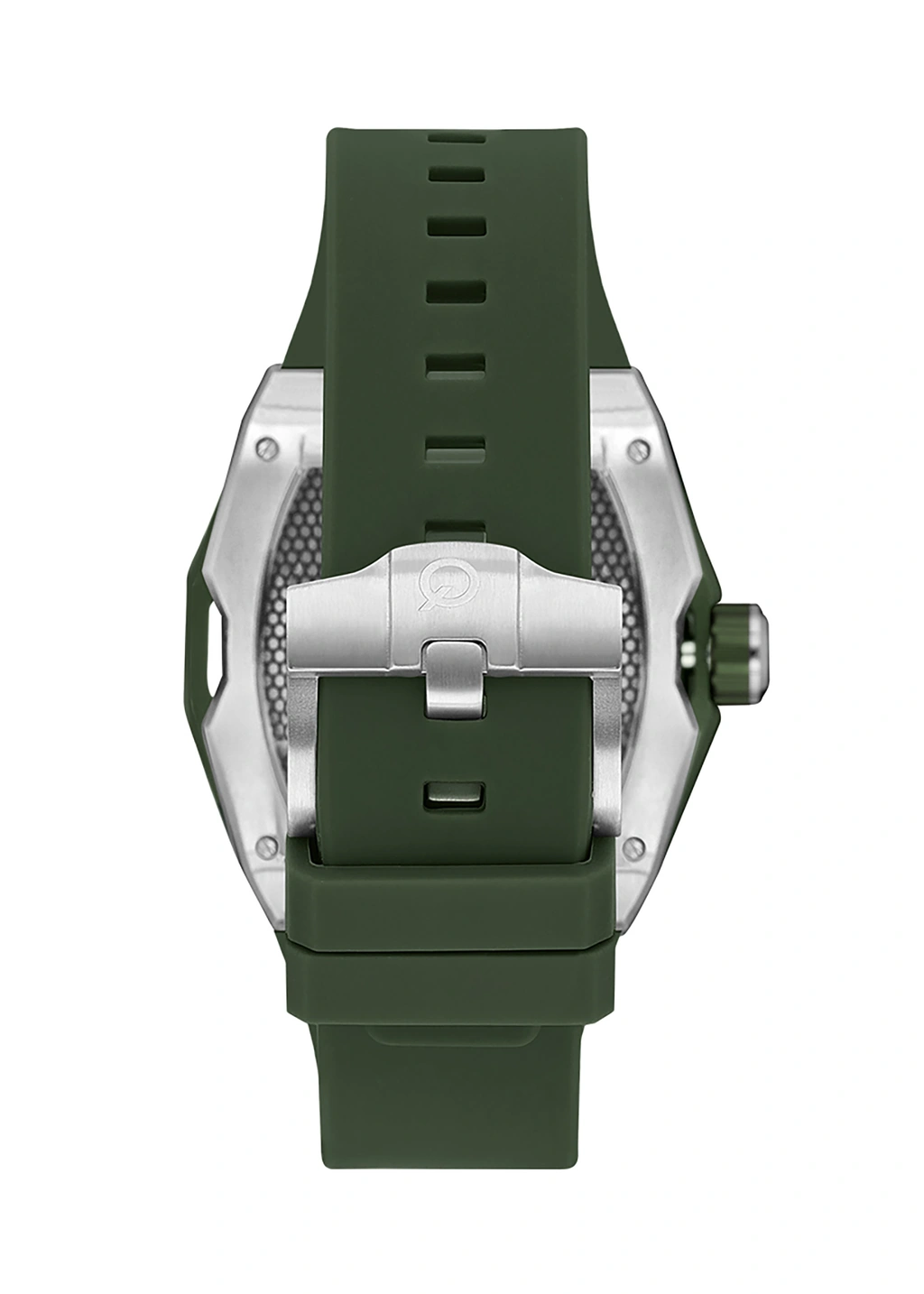 Quantum Automatic herr grön, silikonband - QMG1103.355