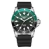 Quantum Automatic herr grön/stål, silikonband - BAR1115.371
