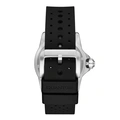Quantum Automatic herr grön/stål, silikonband - BAR1115.371