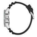 Quantum Automatic herr grön/stål, silikonband - BAR1115.371