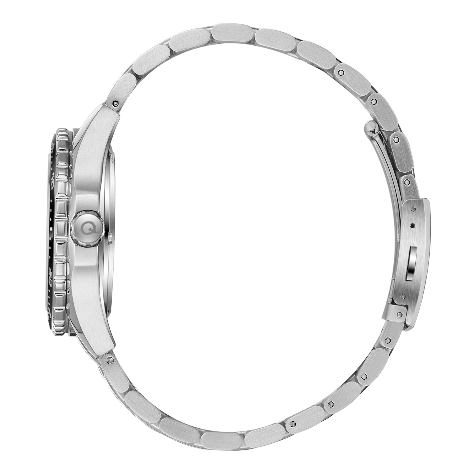 Quantum Automatic herr stål, metallband - QMG1257.330
