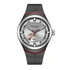 Quantum Automatic herr stål, silikonband - QMG1203.631
