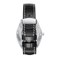 Quantum Automatic herr svart/stål, läderband - QMG1241.351