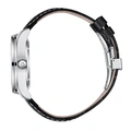 Quantum Automatic herr svart/stål, läderband - QMG1241.351