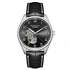 Quantum Automatic herr svart/stål, läderband - QMG1241.351