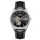 Quantum Automatic herr svart/stål, läderband - QMG1241.351