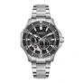Quantum Automatic herr svart/stål, metallband - QMG1188.350