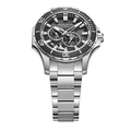 Quantum Automatic herr svart/stål, metallband - QMG1188.350