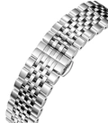 Quantum Automatic herr svart/stål, metallband - QMG1207.350