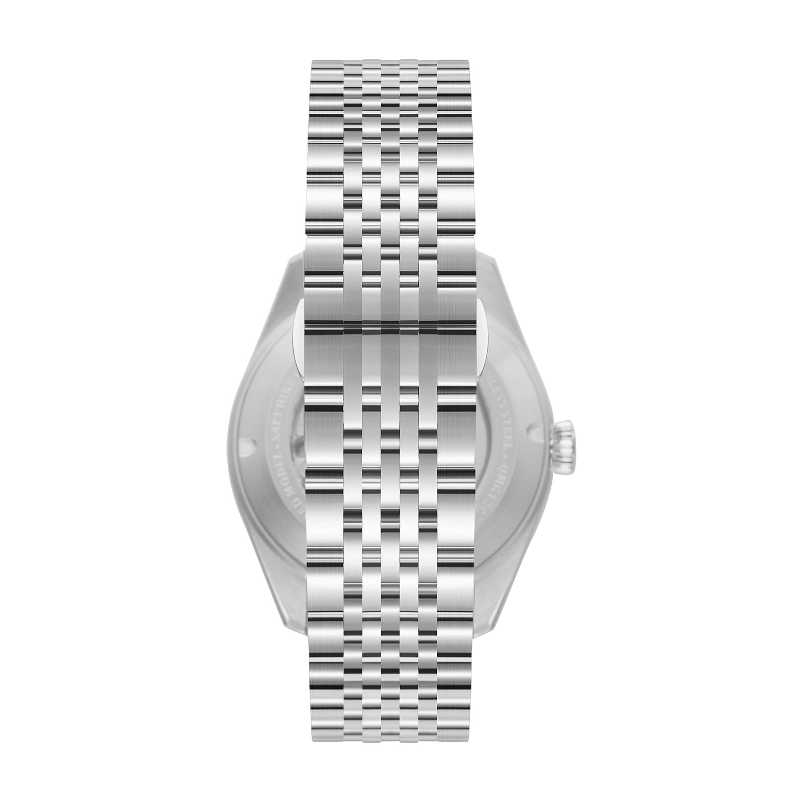 Quantum Automatic herr svart/stål, metallband - QMG1207.350