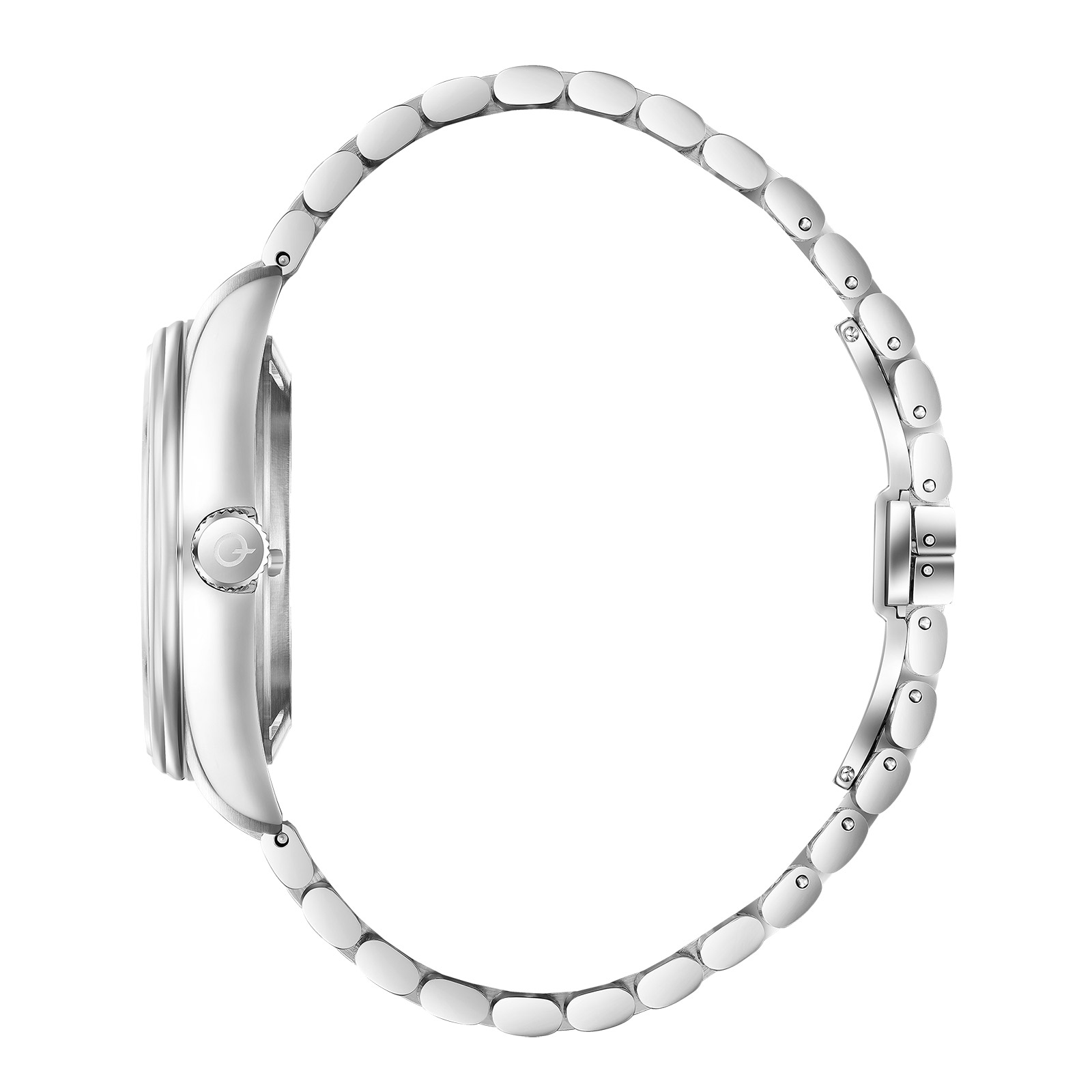 Quantum Automatic herr svart/stål, metallband - QMG1207.350