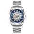 Quantum Automatic herr blå/stål, silikonband - QMG1132.390