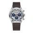 Scotch & Soda herr silver/stål, läderband - SSM.107C