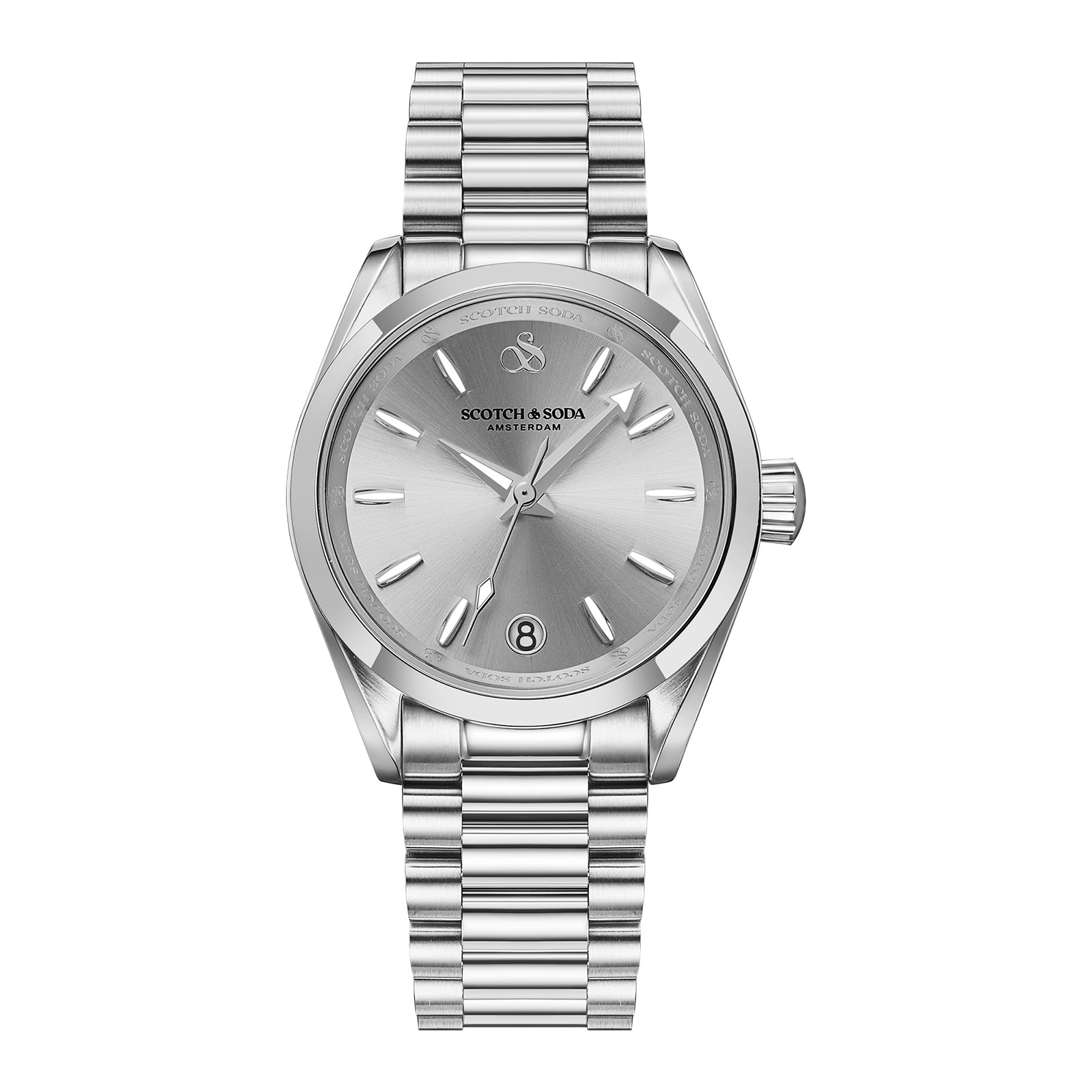 Scotch & Soda dam silver/stål, metallband - SSW.123A