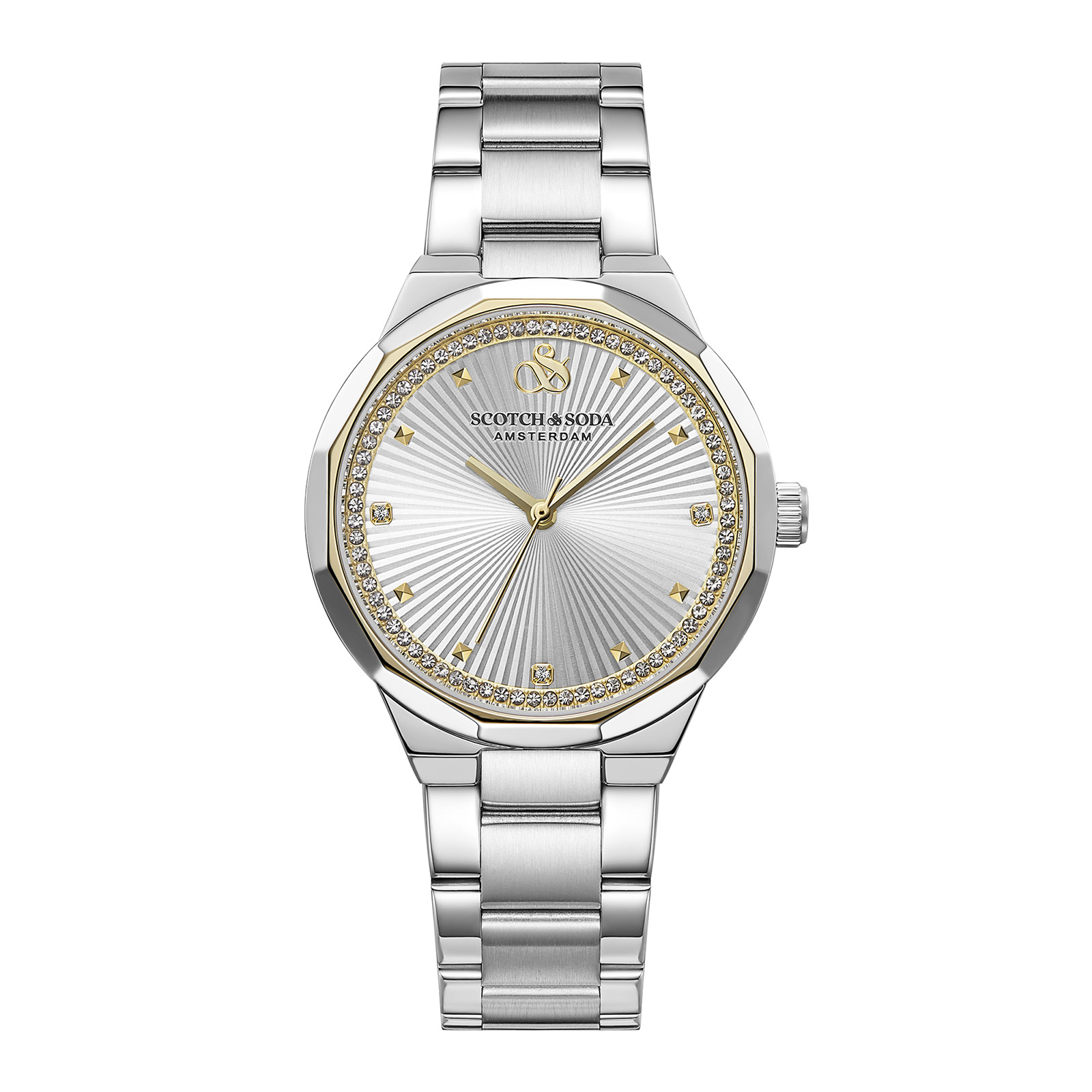 Scotch & Soda dam silver/stål, metallband - SSW.128B