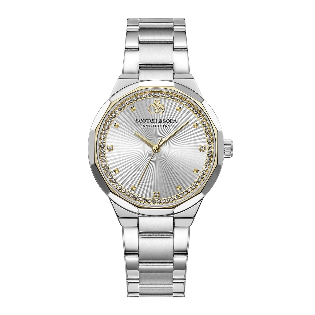 Scotch & Soda dam silver/stål, metallband - SSW.128B