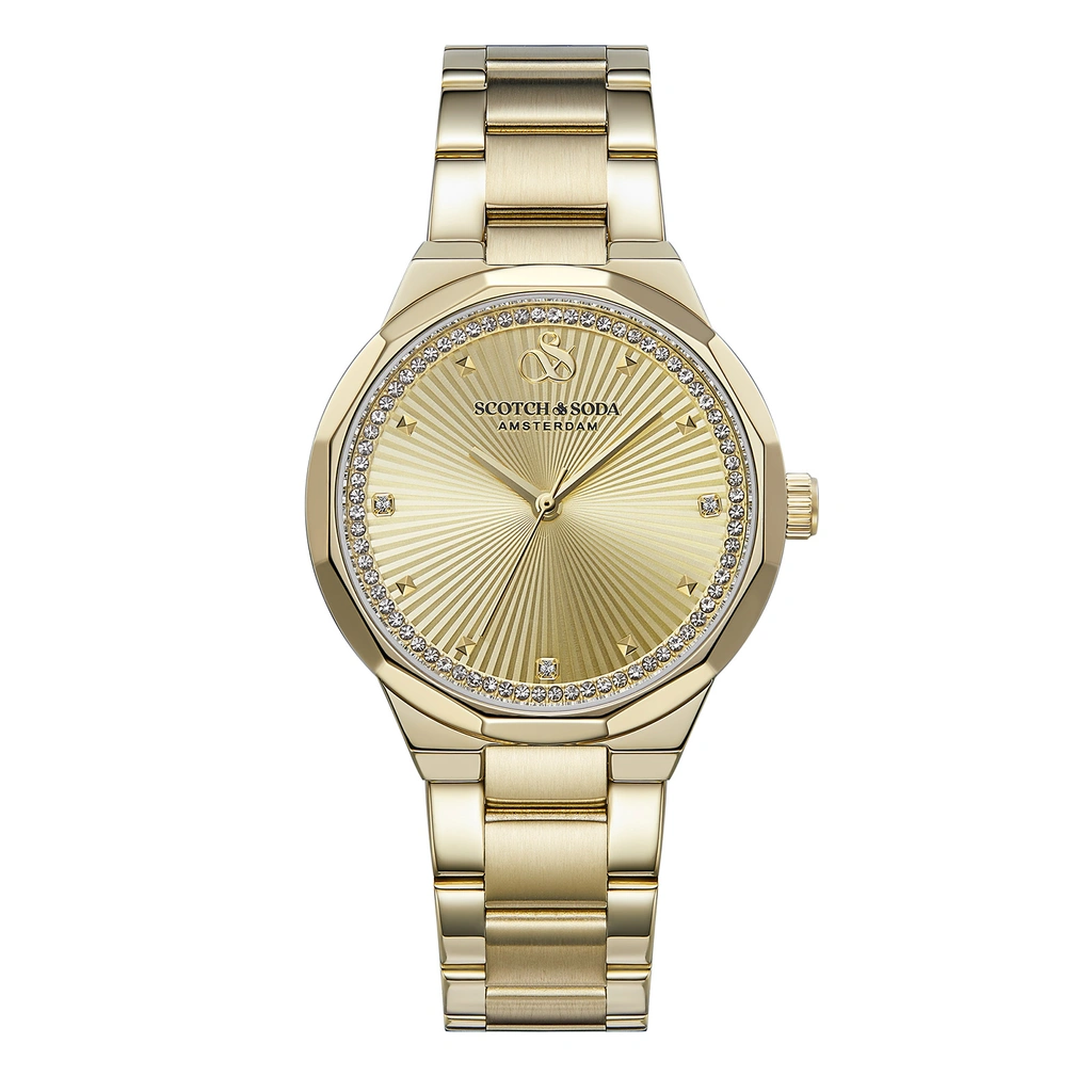 Scotch & Soda dam guld, metallband - SSW.128C