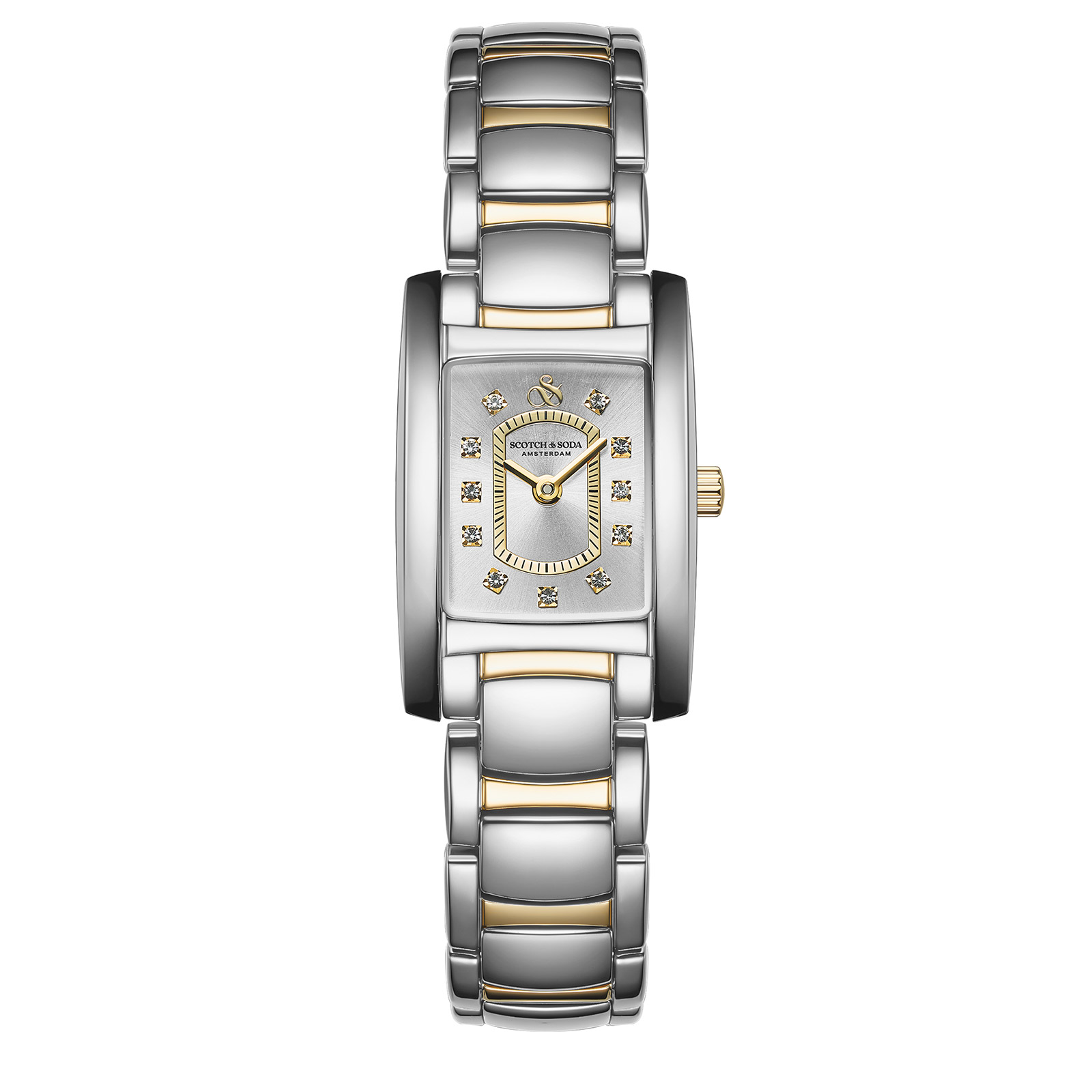 Scotch & Soda dam silver/bicolor, metallband - SSW.139C