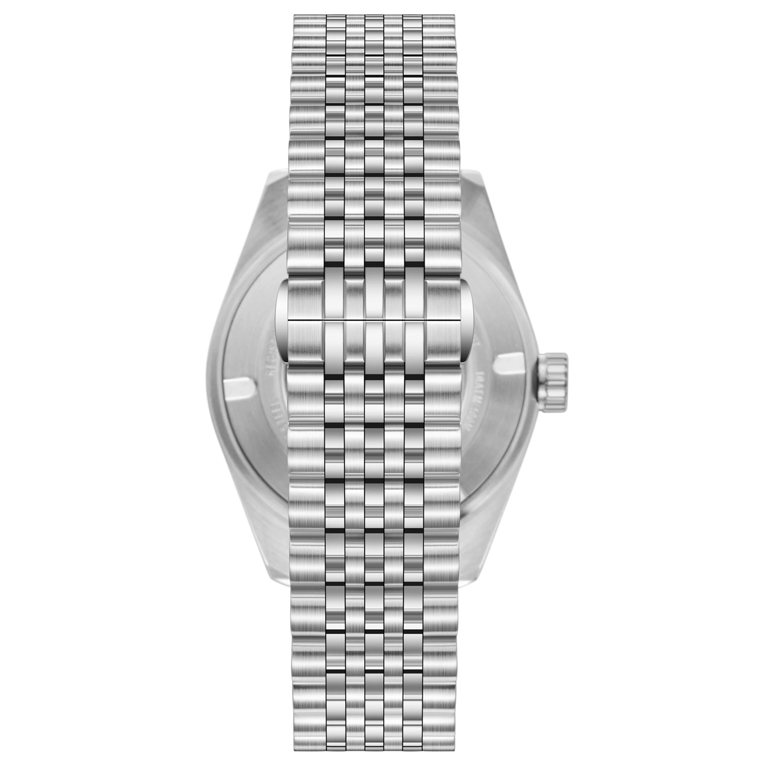 Quantum herr svart/silver, metallband - ADG1215.350