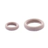 Beiga hårsnoddar, ribbade – 2-pack