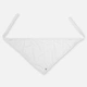 Vit spetsscarf i trekantsmodell