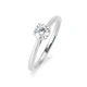 Ring 9K vitguld 0,5 ct labbodlad diamant - 17