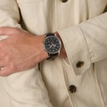 Jacques Lemans London herr, svart 44 mm - 1-1844ZA