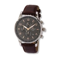 Jacques Lemans London herr, svart/brun 44 mm - 1-1844ZK