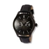 Black Oak herrklocka svart tavla och band - B25013-232